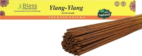 Miniatura 70 de Bless International varillas de incienso 100 % natural hechas a mano, sumergidas a mano, el mejor aroma Incienso y mirra