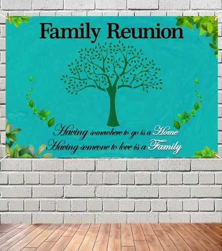 Miniatura 5 de Fondo de reunión familiar de 6 x 4 pies, pancarta con texto en inglés "We are Family", árbol genealógico, accesorios para cabina de fotos, fondo