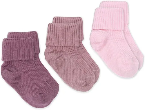 Woolino Calcetines de lana para bebé, lavables de lana merina, para niños pequeños, recién nacidos a 8 años (paquete de 3)