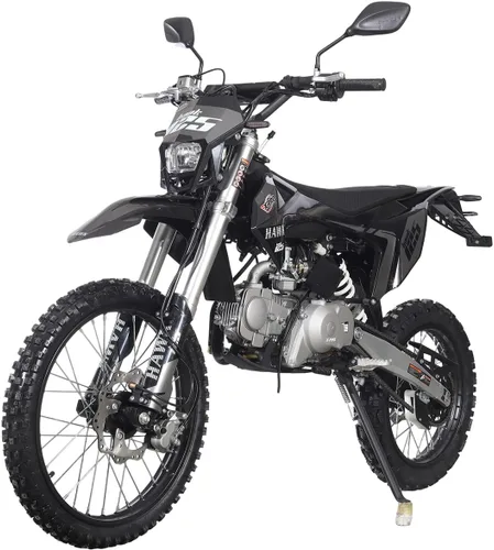 X-PRO Hawk Zongshen - Motor de motocross de 125 cc con todas las luces y transmisión manual de 4 velocidades. Arranque eléctrico/Kick Start,