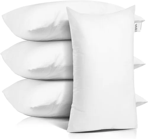 Miniatura 9 de Nestl Almohadas Decorativas para Sofá, Relleno de Almohada 12x18, Almohada Decorativa Suave, Rellenos de Almohada Ligeros 12x18, Almohadas para Sofá