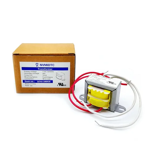 Miniatura 7 de Transformador de 24 V 10 VA, certificado UL (E477055) Transformadores de control reductor de 120 V a 24 V CA, 12% menos de calor para audio