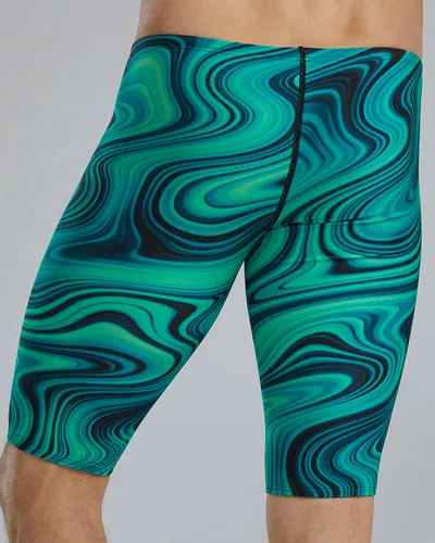 Miniatura 5 de TYR Men's Durafast Elite Solid Jammer Swimsuit