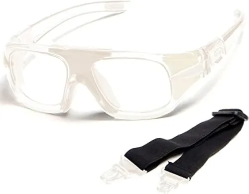 Miniatura 11 de SHEEN KELLY Gafas deportivas profesionales para adultos, gafas de seguridad protectoras para baloncesto, gafas de baloncesto para hombres con Azul