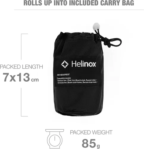Miniatura 3 de Helinox Almohada de aire inflable para silla de camping con reposacabezas