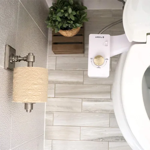 Miniatura 6 de TUSHY Papel higiénico de bambú de alta calidad, 3 capas, 300 hojas por rollo, paquete de 8
