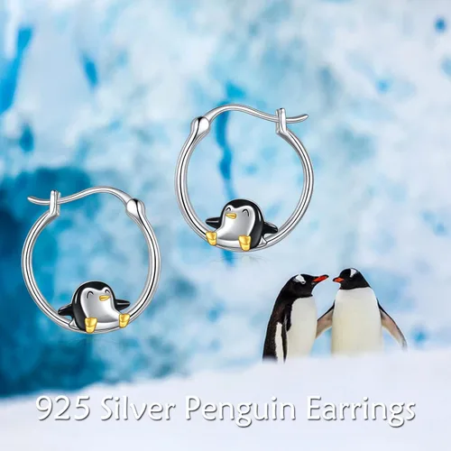 Miniatura 5 de VONALA Aretes de aro pequeños de plata de ley 925, lindos regalos de cumpleaños para mujer
