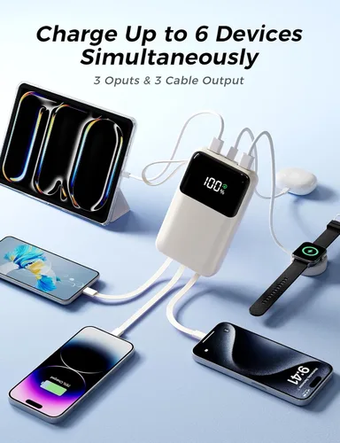 Miniatura 4 de HELLEE Arroz de alta velocidad portátil de la batería externa del banco 15000mAh del poder