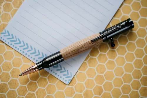 Miniatura 2 de Whisky Barrel Wood Bolt Action Bolígrafo (JD Whisky Barrel, Pen Only)