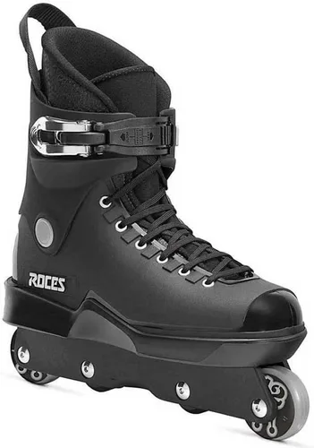 Roces M12 UFC - Patines en línea para hombre, patines en línea para personas mayores, cómodos para hombre, adulto, negro