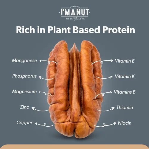 Miniatura 5 de Nueces pecanas picadas crudas premium de 16 onzas (1 libra) Cultivadas en Estados Unidos, sin OMG Probadas por lotes sin gluten y maní Sin PPO