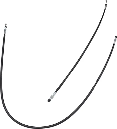 Miniatura 3 de 2 cables de freno trasero izquierdo/derecho 54005‑1201/54005‑1202, repuesto de cable de freno trasero de metal para Mule Gasolina Diesel 2x4 4x4