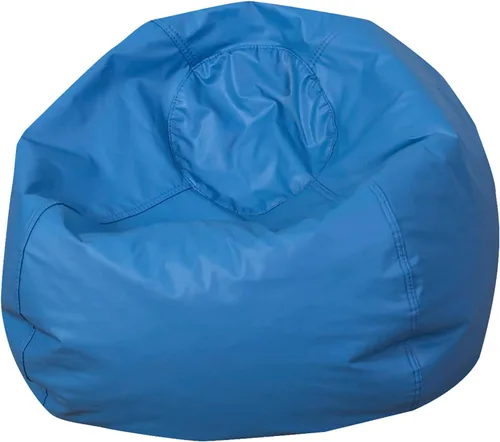 Miniatura 14 de Children's Factory Puf redondo de 26 pulgadas, puf con funda resistente al agua para niños, asiento flexible para aula primaria, fácil de limpiar