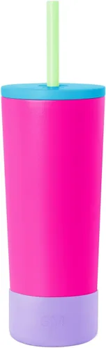 Miniatura 14 de Simple Modern- Vaso con aislamiento, c/tapa y pajilla Taza de viaje Botella de agua de ac. inox. reutilizable Unisex Colecc. Classic 24 oz