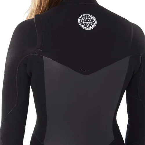 Miniatura 8 de Rip Curl Flashbomb - Traje de neopreno con cremallera en el pecho (3/2 GB, color negro, 4)