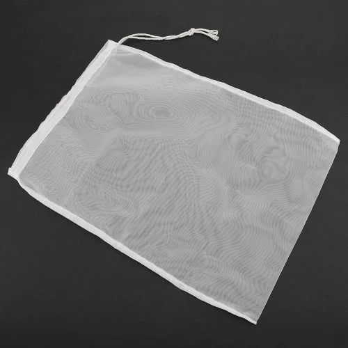 Miniatura 2 de Bolsa de filtro, bolsas de cerveza reutilizables, bolsa de malla 100 para cerveza de frutas, vino, sidra, bolsa de filtro de manzana y uva