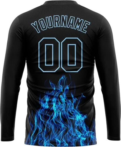 Miniatura 74 de Camisetas de manga larga para hombre, diseño de hip hop, estampado gráfico, informal, manga larga, graffiti, teñido anudado, camiseta