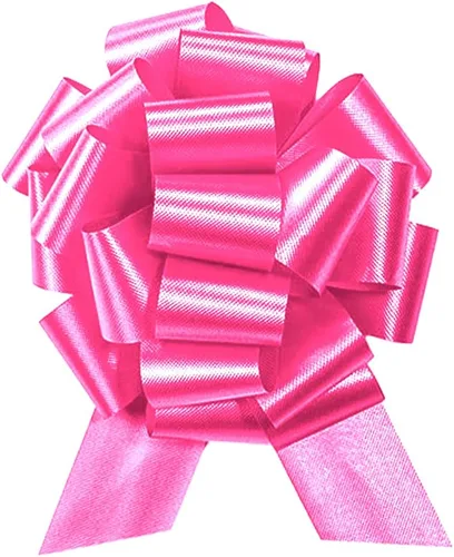 Miniatura 6 de PMU Lazos de cuerda para tirar – Lazos de regalo para bodas, cumpleaños y aniversarios – Lazos de cinta para flores y decoración de cestas – Lazo