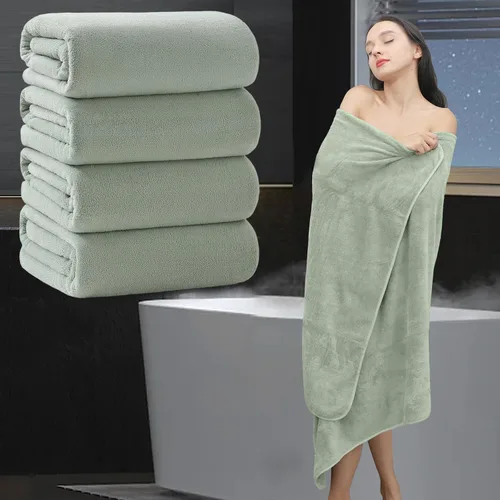 Miniatura 24 de Sábana de Baño Extra Grande de 4 Piezas (35"x70") - Sábana de Baño Ultra Suave de Tamaño Grande, Juego de Sábanas de Baño para Baño de Hotel, Sábana