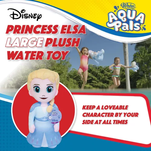 Miniatura 5 de WAHU Aqua Pals Disney Classic Elsa - Juguete de peluche de agua para niños a partir de 2 años, de secado rápido, impermeable, juguete de peluche