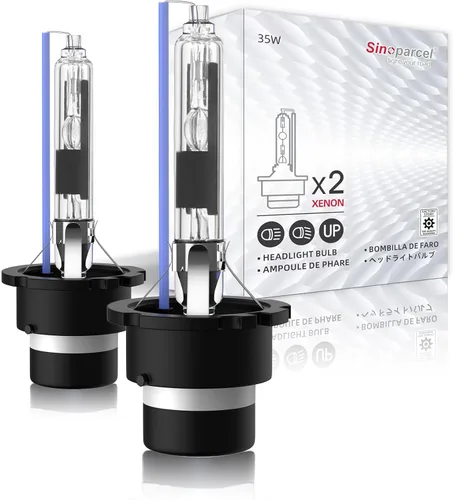 Miniatura 19 de Sinoparcel Bombilla HID de xenón D1S/D1R para faros delanteros – 8000 K 35 W haz alto y bajo 66144 66140 85140 85415, etc. Luces de repuesto