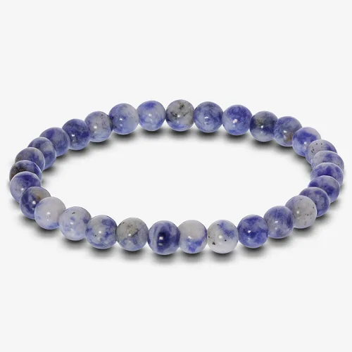 Miniatura 404 de Gem Avenue Handmade Round Bead Stretch Bracelet Unisex Natural Stone Beaded Jewelry for Men & Women, Elastic Wristband for Daily Wear