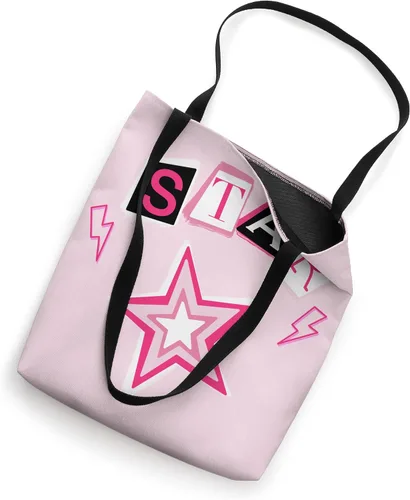 Miniatura 2 de Cyber Y2K Star Pink Mcbling - Bolsa estética para decoración de habitación de los años 2000
