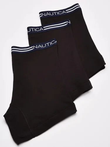 Miniatura 3 de Nautica Calzoncillos tipo bóxer clásicos de algodón para hombre (3 unidades)