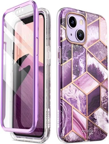 Miniatura 12 de i-Blason Cosmo - Funda para iPhone 14/13 con protector de pantalla integrado, funda protectora delgada de cuerpo completo para iPhone 14/13 de 6.1
