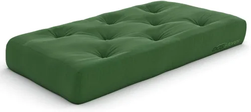 Miniatura 34 de Nirvana Futons Colchón de futón completo de 6 pulgadas, sarga azul marino, fabricado en Estados Unidos Azul marino (Navy Twill)