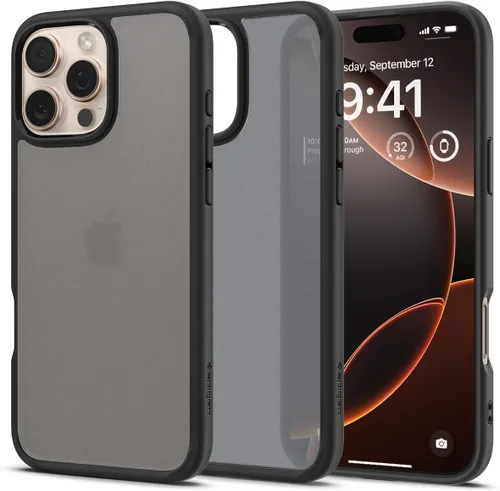 Miniatura 13 de Spigen Funda para iPhone 12 Mini, ultra híbrida, sin anillo magnético, antiamarilleo, transparente