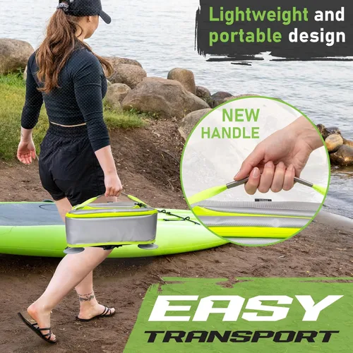 Miniatura 5 de Gradient Fitness Hielera SUP para tabla de remo Accesorios mejorados de material impermeable Bolsa térmica de kayak aislada de gran capacidad