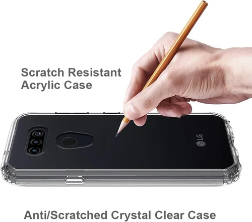 Miniatura 5 de Compatible con LG Aristo 5, funda transparente impresa, a prueba de golpes, arañazos, compatible con LG Phoenix 5/Fortune 3/Tribute Monarch/Risio 4