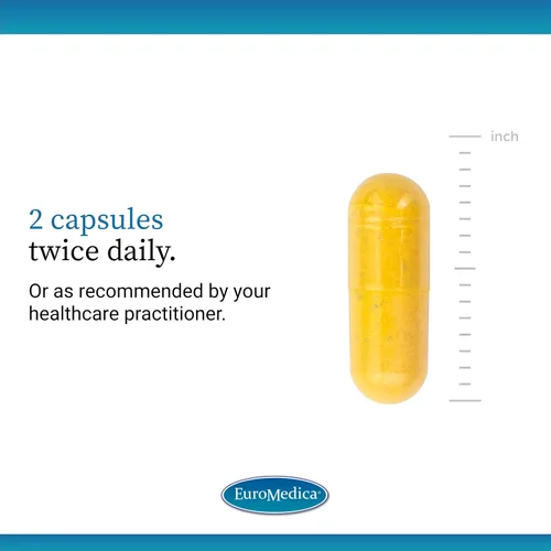 Miniatura 4 de Euromedica Complejo nervioso - 60 cápsulas - Apoya la función nerviosa saludable - Mezcla de vitaminas, aminoácidos y hierbas - Apoya la circulación