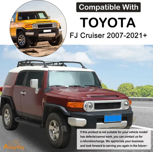 Miniatura 2 de Aunginsy Parasol para parabrisas delantero compatible con Toyota FJ Cruiser 2007-2021, parasol plegable reflectante para rayos UV y protección solar
