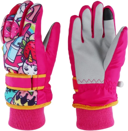 Miniatura 13 de Guantes de nieve para hombre y mujer, impermeables, para invierno, cálidos, para esquí, snowboard, guantes para mujer