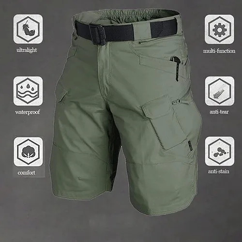 Miniatura 3 de AUTIWITUA Pantalones cortos cargo para hombre