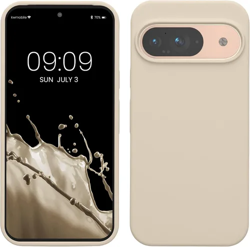 Miniatura 58 de kwmobile Funda Compatible con Google Pixel 6 Pro - Funda de Teléfono de Silicona TPU con Acabado Suave - Azul Caribe