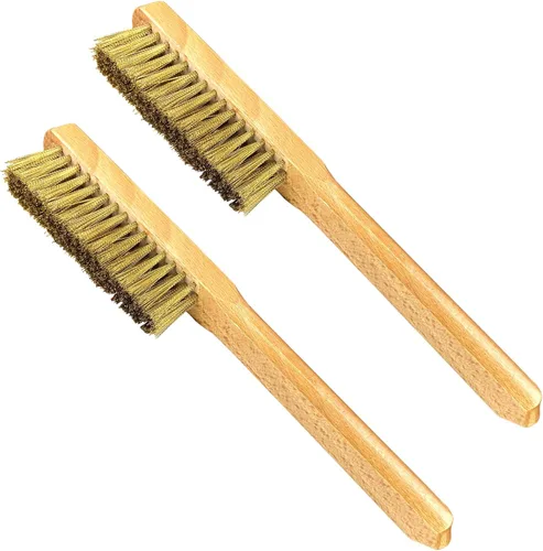 Miniatura 13 de WEDO Cuchillo de masilla de latón de 1-1/4 pulgadas, raspador de pintura, cuchillo de espiga, raspador de papel tapiz, herramienta de pintores