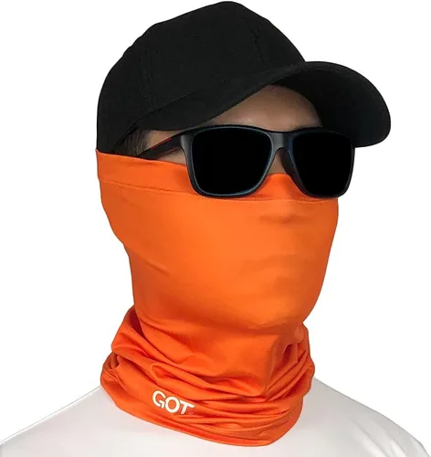Miniatura 14 de GOT Sports UPF 50+ Bufanda de Pesca para Cuello - Máscara Facial UV de Protección Solar para Hombres y Mujeres - Cubierta Facial Camo SPF Gator