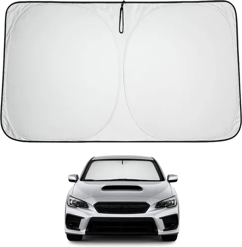 Miniatura 246 de Proadsy Parasol para parabrisas actualizado 2025, ajuste personalizado Dodge RAM 1500 2Dr 2019-2024 2025, 4 capas, plegable, protector de parasol