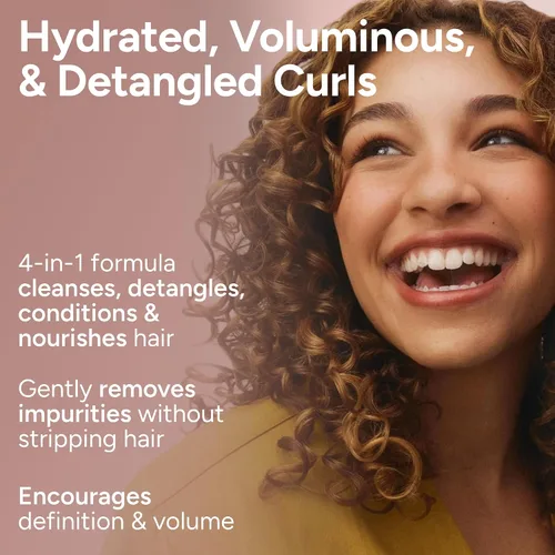 Miniatura 7 de Ouidad Curl Shaper Double Duty Cleansing Conditioner - Weightless Formula for Loose Curls & Waves, Use Daily Or As A Co-Wash, Encourage Definition