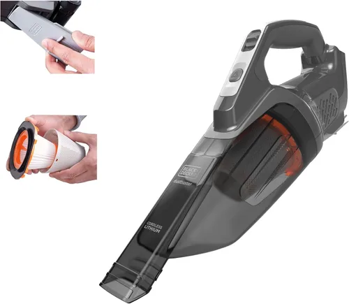 BLACK+DECKER 20V MAX POWERCONNECT Aspiradora de mano, inalámbrica, batería no incluida, solo herramienta desnuda (BCHV001B)