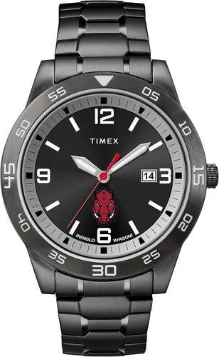 Miniatura 27 de Timex Tribute Acclaim - Reloj para hombre de 42 mm de cuarzo con correa de acero inoxidable