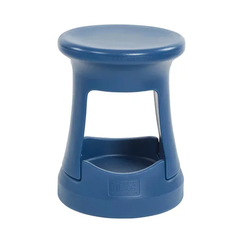 Miniatura 12 de ECR4Kids Taburete tambaleante de almacenamiento activo, altura del asiento de 18 pulgadas, muebles para niños, color negro