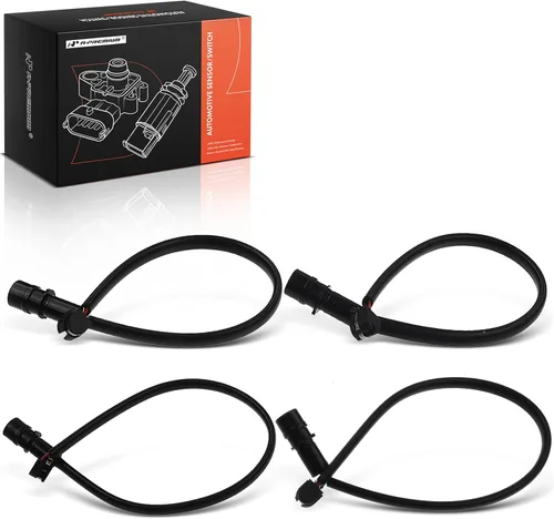 A-Premium Sensores de desgaste de pastillas de freno compatibles con Porsche 944 1983-1986 Juego de 4 piezas delanteras y traseras