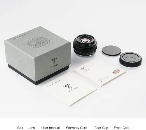 Miniatura 6 de TTArtisan Lente de retrato manual de gran apertura de marco completo F2 de 1.969 in para cámara sin espejo Nikon Z Mount Z5 Z6 Z7 Z6II MarkII Z7II