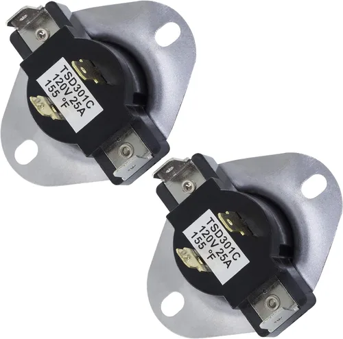 BlueStars WP3387134 3387134 - Termostato de ciclismo para secadora - Compatible con secadores Whirlpool Kenmore - Sustituye a AP6008270 306910