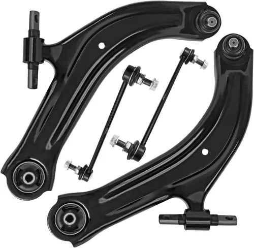 Miniatura 189 de Detroit Axle - Brazos de control superiores traseros para Chrysler 300 Dodge Challenger Charger Magnum, reemplazo del conjunto de brazos de control