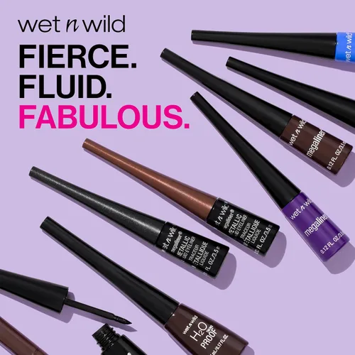 Miniatura 2 de wet n wild MegaLiner - Delineador de ojos líquido - Negro